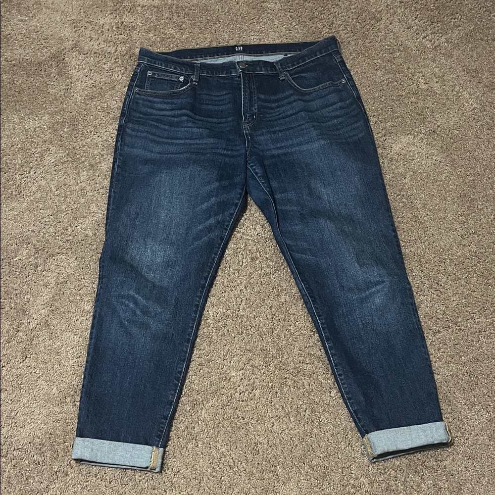 GAP Women's Dark Blue Jeans